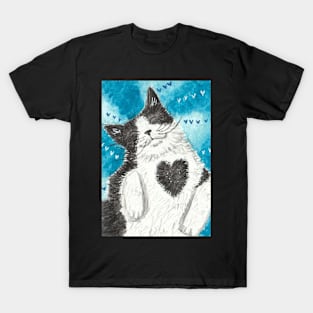 Happy cat  art T-Shirt